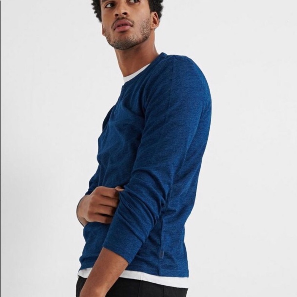 Lucky Brand true indigo long sleeve!